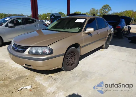 2004 Chevrolet Impala из США, поврежденный, VIN 2G1WF52E349277633